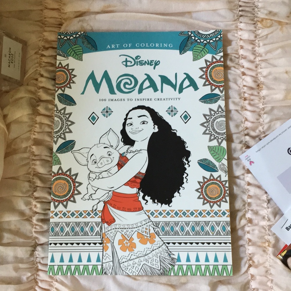 Brand New Moana Coloring Book